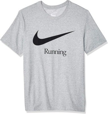 Nike koszulka r L t-shirt męska szara sportowa running DB5589 063