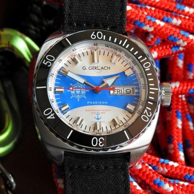 ZEGAREK MĘSKI G.GERLACH POSEIDON AUTOMATIC NOWOŚĆ