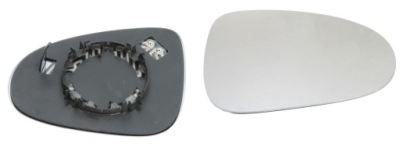 Вкладыш стекло зеркало vw touareg 7p ii 2010- правое фото №1