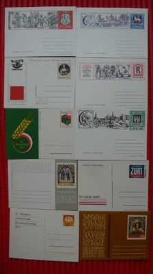 1973 Rocznik 1973 (42 kartki pocztowe),stan I