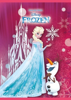 Zeszyt A5 32 kartki kratka Frozen Disney