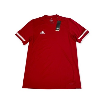 Koszulka t-shirt męski czerwony ADIDAS M
