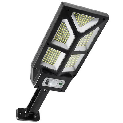 Lampa solarna 196 LED 10W z czujnikiem i pilotem