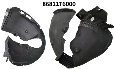 Hyundai genesis подкрылок перед левая оригинальный номер 86811t6000 фото №1