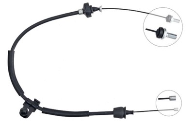 Трос зчеплення renault twingo ii 1.2/16v 07- перед фото №1