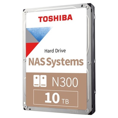 Dysk twardy Toshiba N300 10TB HDWG11AUZSVA 3,5''