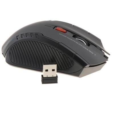 1x Mouse, 1x USB receiver - Gray