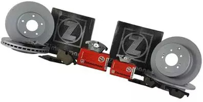 Zimmermann тормозные диски+ тормозные колодки p+t peugeot 1007 266mm фото №1