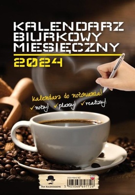 Kalendarz biurkowy 2024 Pan Kalendarzyk kuchnia