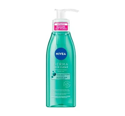 NIVEA DERMA SKIN CLEAR ŻEL OCZYSZCZAJĄCY 150ML