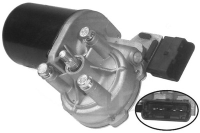 Моторчик двірники перед peugeot 206 фото №1