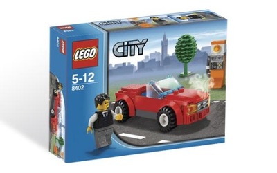 Lego City 8402 - Samochód sportowy