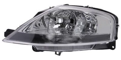 Фара лампа перед citroen c3 i 02-10- левый фото №1