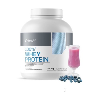 Ostrovit whey protein 2000g borówkowy