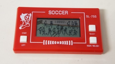 Gra elektroniczna SOCCER SL-75S jak konsola