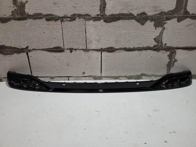 Спойлер молдинг бампера задня vw tiguan ii r-line lift pdc фото №1