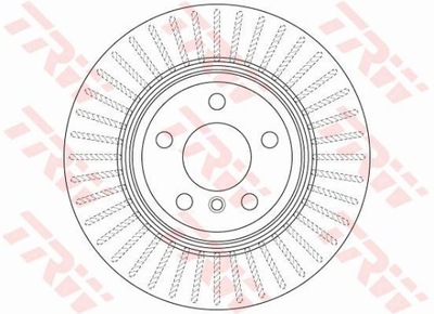 DISCO HAMULC. BMW 3 F30 11- PARTE TRASERA  