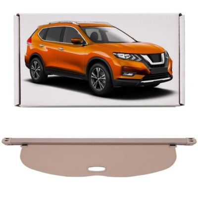 Nissan x-trail iii t32 2014-2021 шторка бежевая фото №1