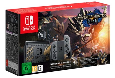 Konsola Nintendo Switch limitowana Monster Hunter Rise Używana