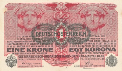 [MB14751] Austria 1 korona 1916