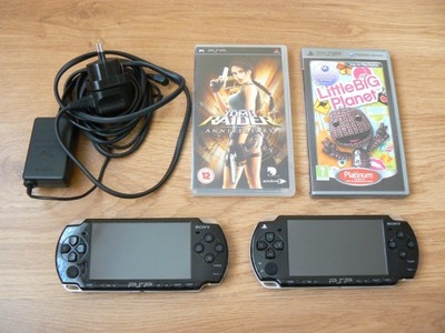 Konsola Sony PSP x2 zasilacz gry