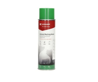 Spray do znakowania zwierząt zielony 500 ml