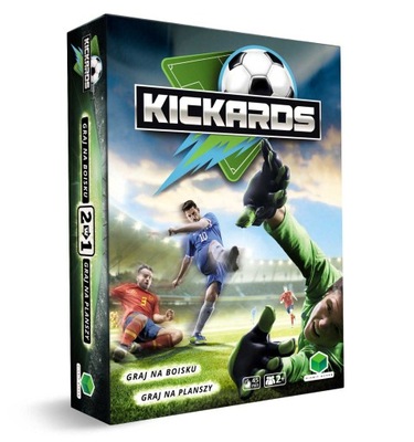 Kickards Total - Piłkarska planszowa gra akcji