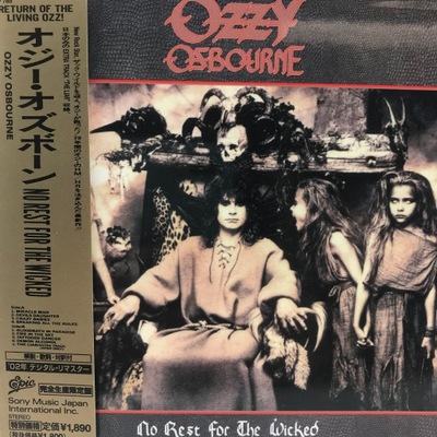 CD - Ozzy Osbourne - No Rest For The Wicked