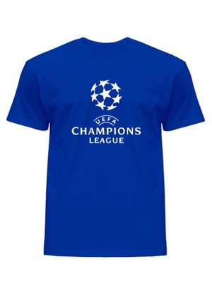 T-SHIRT CHAMPIONS LEAGUE MĘSKI NIEBIESKI XXL