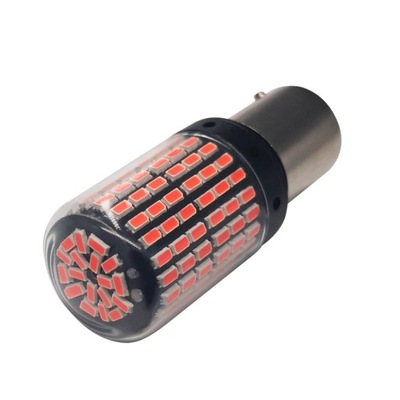 P21W LED (СВЕТОДИОД ) 144 SMD 4014 BA15S 1156 CANBUS КРАСНАЯ