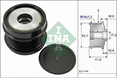 INA 535027210 ЗЧЕПЛЕННЯ ALT.