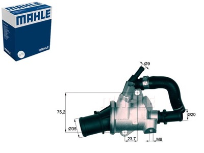 Mahle термостат alfa romeo 147 1.9 jtd 16v 937 фото №1