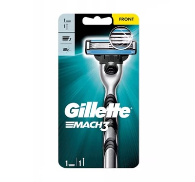 Gillette Mach3 Maszynka z 1 Ostrzem