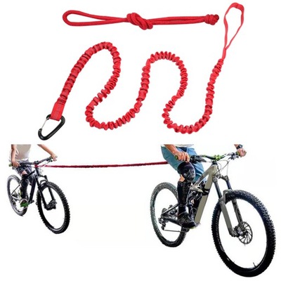 Przyczepka rowerowa hcy rower bungee lina