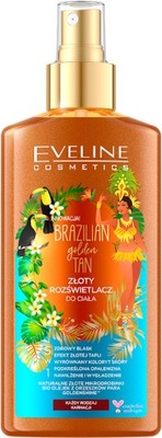 Eveline BRAZILIAN GOLDEN Złoty rozświetlacz ciało