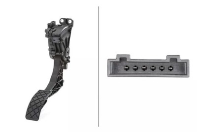 Педаль газу vw polo 1,2tdi 09- hella фото №1