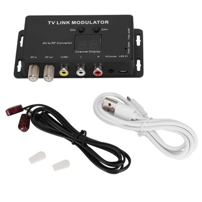 TM70 Modulator TV LINK UHF Konwerter AV na RF