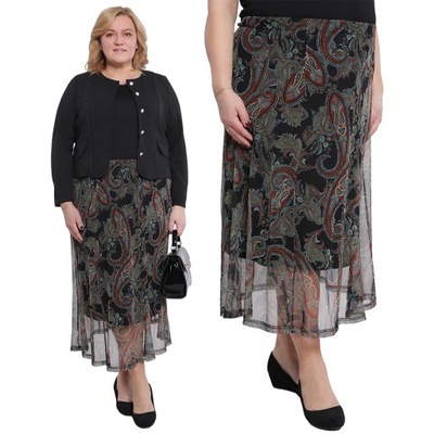 Spódnica w wielobarwny wzór turecki 58