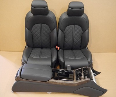 Audi a8 d4 кожа сиденья обивка вентилируемые фото №1