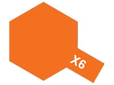 X-6 Orange emalia 10ml farba Tamiya 80006