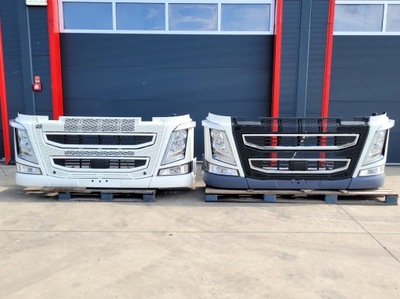 Оригінал kompletny бампер решітка радіатора решітка радіатора фара volvo fh4 kompletny перед фото №1