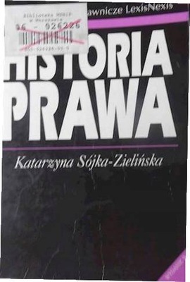 Historia prawa - Katarzyna Zielińska