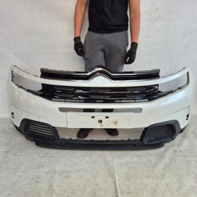 Citroen c5 aircross 17-22 бампер перед передній pdc фото №1