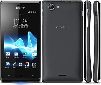 Sony Xperia J ST26i Czarny, K404