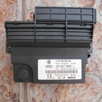 AUDI A8D3 UNIDAD DE CONTROL POTENCIA ILM 4E0907280A  