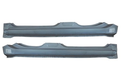 Toyota yaris ii 05-11 5d порог пороги оцинковка 2szt l+p фото №1