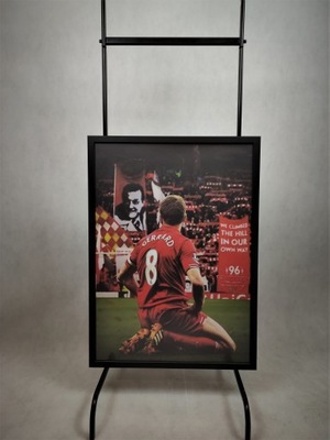 Obraz w ramie 50x70 Steven Gerrard Liverpool reds