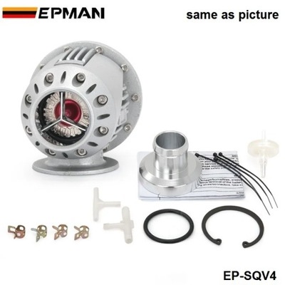 UNIVERSAL SQV SSQV TURBO BLOW APAGADO VALVE BOV WITH ADAPTADOR FLANGE IV ~12176  