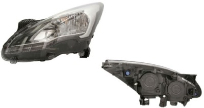 Фара лампа лівий peugeot 3008 5008 13- valeo фото №1