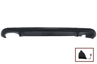 Диффузор vw jetta mk6 vi 2011-2014 design gli фото №1